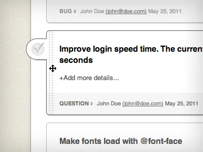 Simple task app app design ui webapp