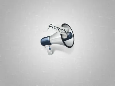 Promote icon plastic promote