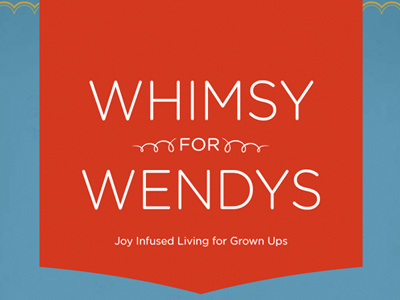 Whimsy blue ebook fairy tale logo peter pan print red wendy