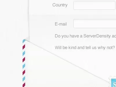 T-shirt form, second crop letter serverdensity stamp