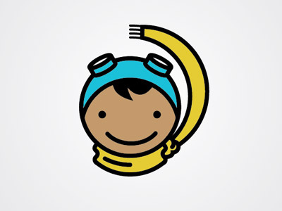 Baby Pilot baby blue cute illustration yellow