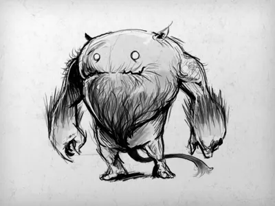 Troll Concept game illustration texture