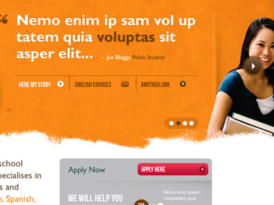 Sneak Peek banner orange texture