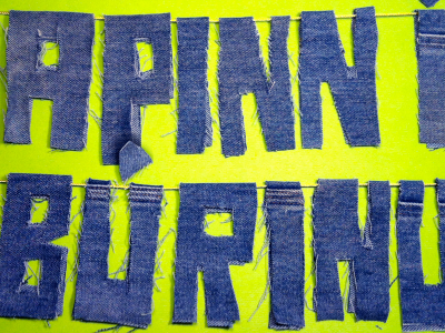 The jean genie type typography
