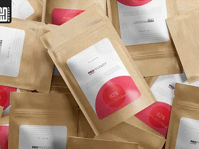 Kraft Paper Sachet Packaging Mockup bag mockup brown mockup eco mockup food mockup kraft mockup label mockup mockup pack mockup packaging mockup paper mockup pouch mockup product product mockup sachet mockup sachet packaging mockup sticker mockup zipper mockup