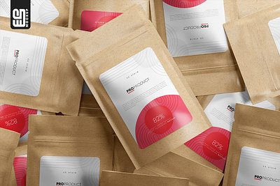 Kraft Paper Sachet Packaging Mockup bag mockup brown mockup eco mockup food mockup kraft mockup label mockup mockup pack mockup packaging mockup paper mockup pouch mockup product product mockup sachet mockup sachet packaging mockup sticker mockup zipper mockup