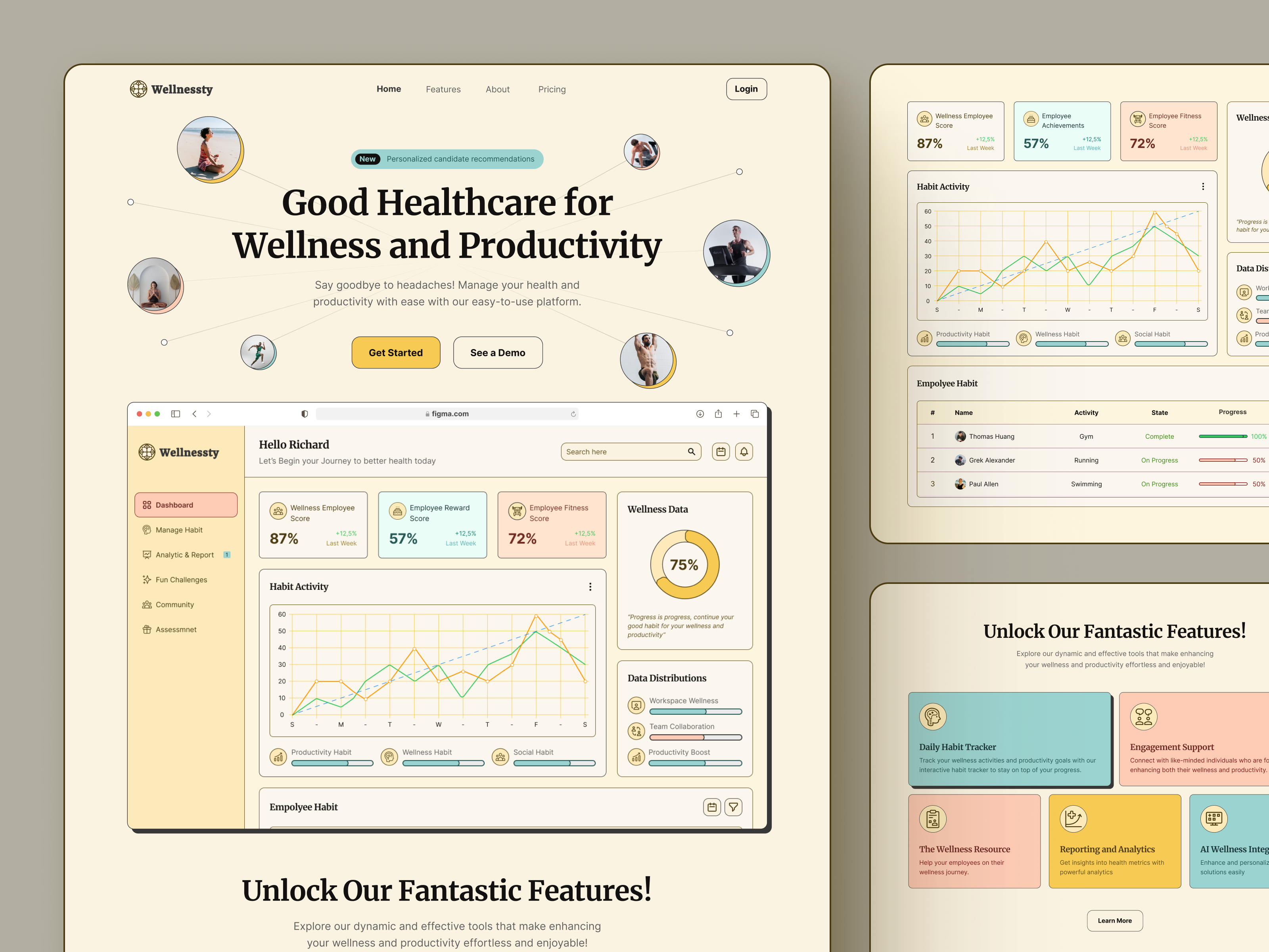 Example of Landingpage Design