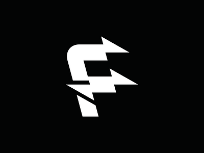 Letter F Thunder (Logo For Sale) bolt branding company design energy f fast graphic design identity logo modern power simple thunder volt