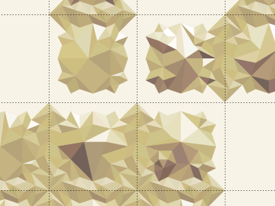 Mountains 2d game geometric mountains tiled