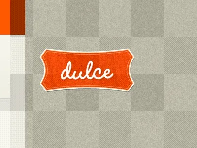 Dulce In Comp logo textures