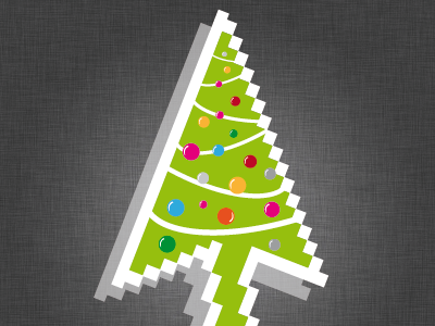 Christmas Tree Cursor christmas cursor digital tree