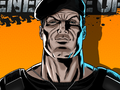 Bryant fron Renegade OPS for Movember charity movember renegade ops sega video game