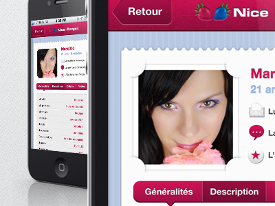 Nice People profile app iphone nicepeople