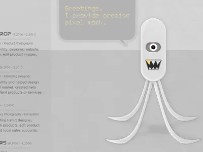 Greetings Earthling alien character graphic illustration robot