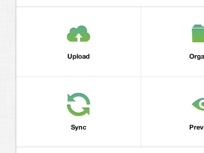 Section Links cloud folder helveticons icons linen preview sync upload