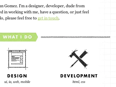 What I Do grid icon kjg