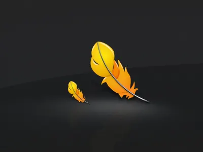 Illustrator Icon adobe dock feather icon illustrator mac yellow