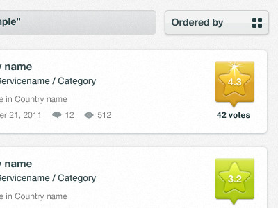 Rating badges gold rating review stars