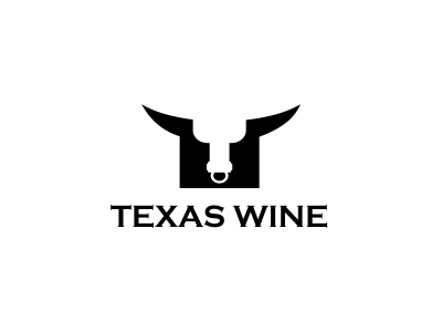 Texas Wine Logo Design alcohol boobies bottle bull clever design agency dick freelance designer freelance logo designer genitalia graphic design graphic designer icon logo logo design logo designer negative negative space panties penis simple space texan texas wine xxx