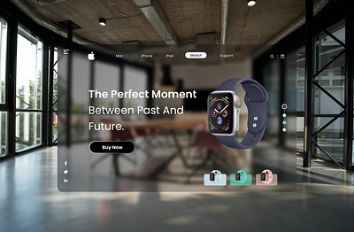 Apple Watch AR UI Design app ui apple watch ardesign branding graphic design new trend ui ui design web design web ui