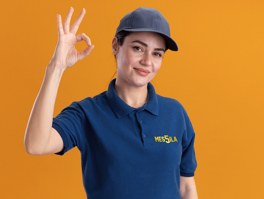 Ejemplo de impresión de camisas personalizadas para negocios