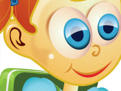 Girl Illustration eyes girl illustration