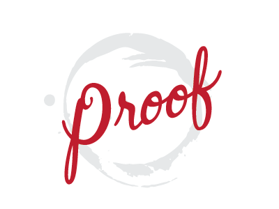 proof logo option logo retro ring script