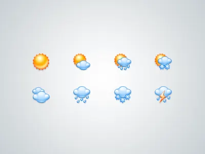 Custom weather icons icon icons