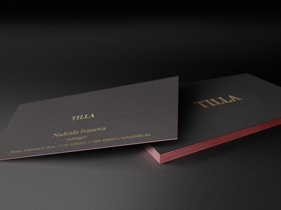 Visitcard poligraphy print design techdesign