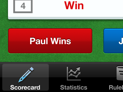 Uno Scorecard #2 ios iphone retina uno user interface