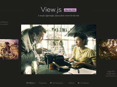 View jquery js plugin view