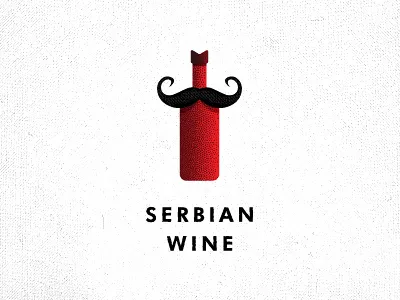 Serbian wine logo logo design logo designer playoff rebound wine