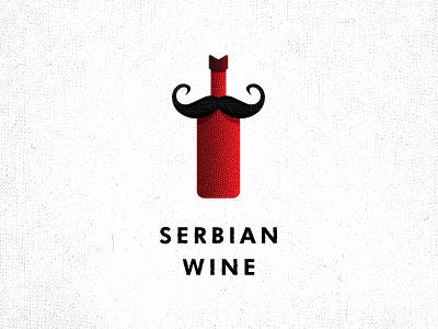 Serbian wine logo logo design logo designer playoff rebound wine