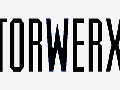 Tweaking letter shapes kerning letters logo shapes typography