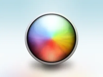 Gradient | Icon app color design gradient icon iris orb osx web