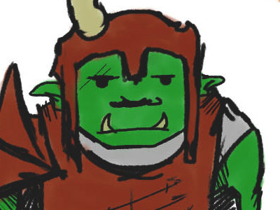 Grum Concept concept concept art illustration orc