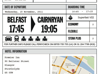 Itinerary Wireframe booking itinerary layout ticket wireframe
