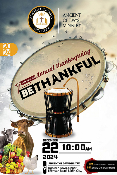 Be Thankful adm ancient of days art be thankful downsign graphic design praise sam omo thanksgiving