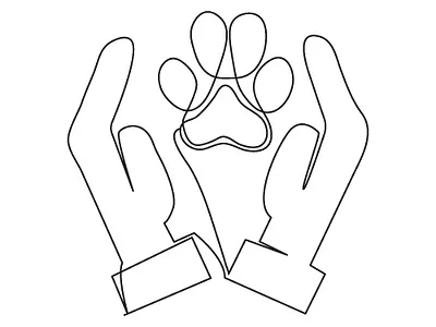 One Line Art graphic design logo