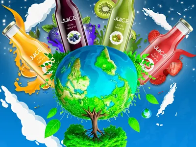 Healthy food/ juice/drink product social media post design bannerad facebookad facebookpost foodmarketing fruitjuice healthydrink instagrampost juice socialmediapost websitebanner