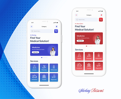 Medical Solution App app doctorsapp healthcareapp medicalapp medicalsolution mobileapp ui