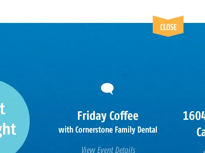 Event Spotlight arrow chat circle fago condensed icon proxima nova ie gotham spotlight