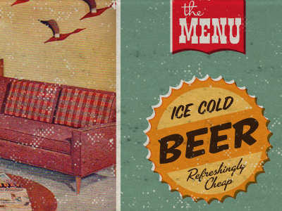 Burger joint website 2 branding retro website