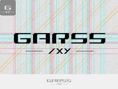 Garss/xy logo design brand branding clothing color colored colorful custom freelance freelance logo designer freelancer identity logo logo design logo designer mark sign srdjan kirtic symbol texture textured wizemark