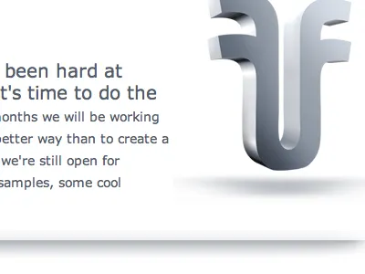 Forefront Studios '06 2006 coolvetica logo portfolio rebound