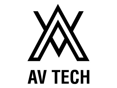 WIP - Tech Company Logo audio visual av tech jordan a. kauffman logo