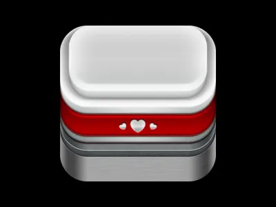 Wedding cake (Unfinished) app cake heart icon ios iphone ribbon texture wedding