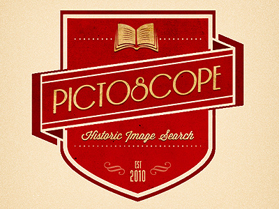 Pictoscope Vintage Badge v1 badge logo vintage