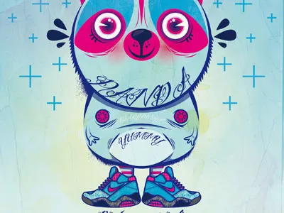 Panda latinos nike panda shoes tatouage
