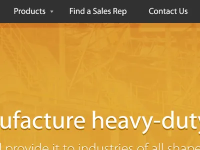 Navigation and banner banner bright corporate myriad pro navigation orange vivid